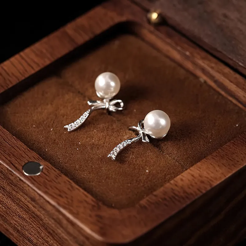AIDIER 925 Sterling Silver Stud Earrings Women's-7