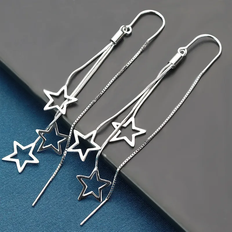 AIDIER 925 Sterling Silver Drop Earrings Women's-3