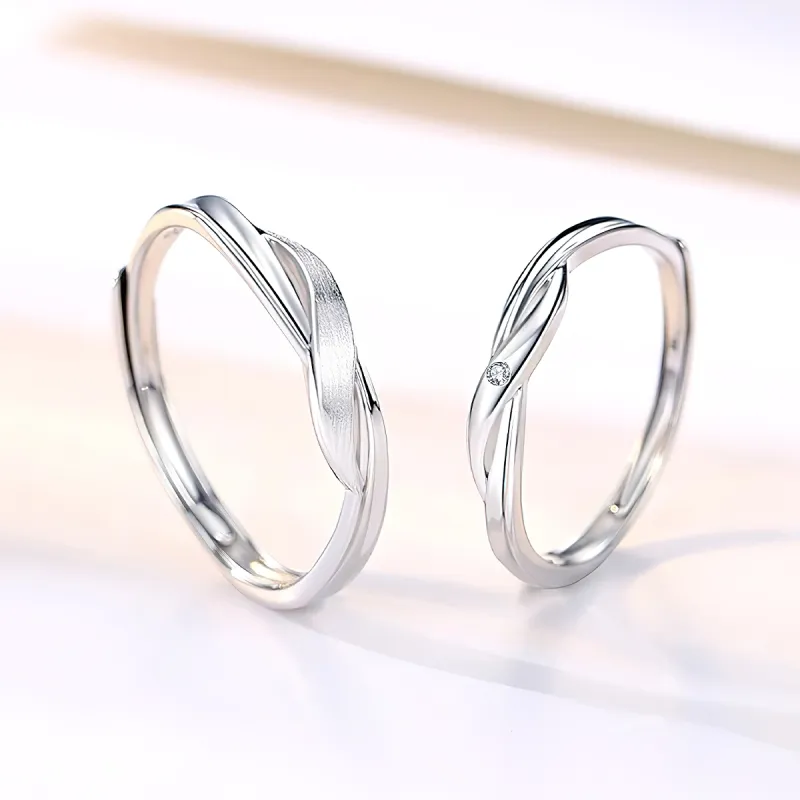 AIDIER S925 Silver Rings Unisex-5