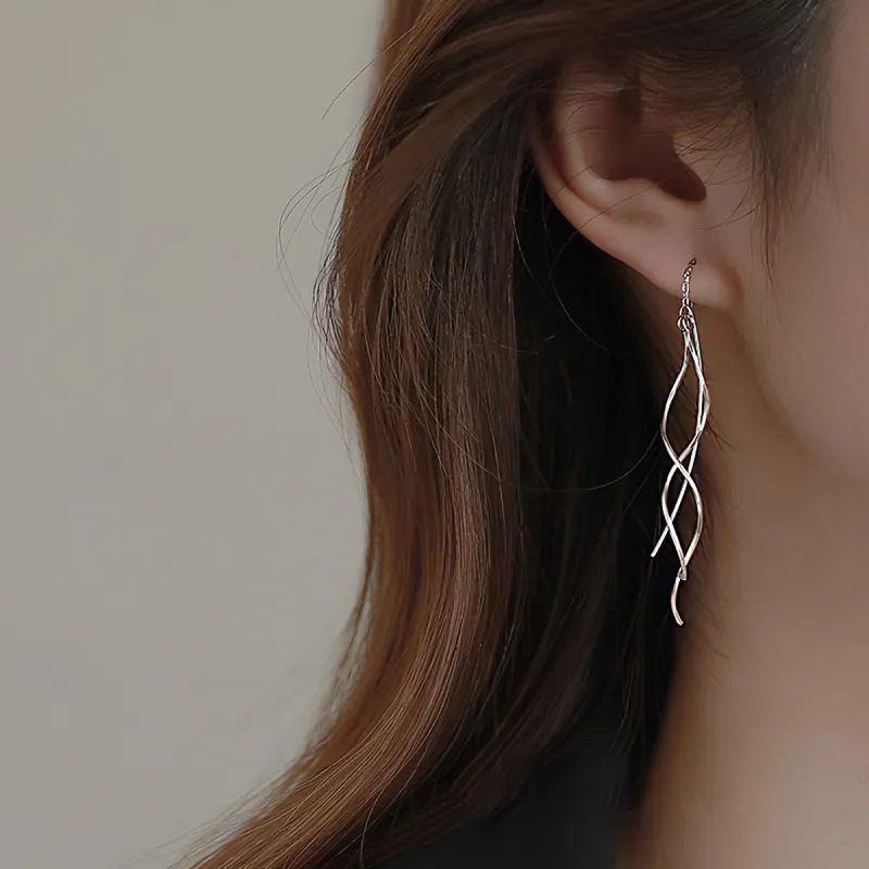 AIDIER 925 Sterling Silver Earrings Women's-4
