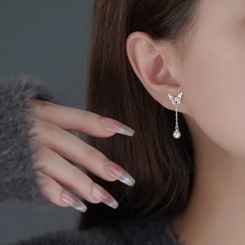 AIDIER S 999 Fine Silver Earrings Women's-4