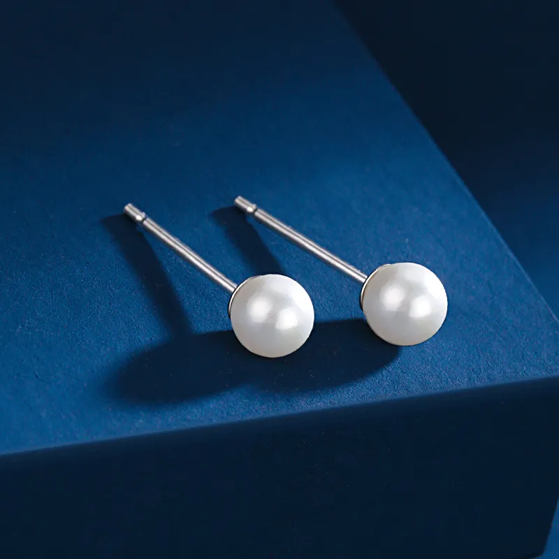 AIDIER 925 Sterling Silver Stud Earrings Women's-3