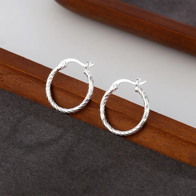 AIDIER 925 Sterling Silver Earrings Women's-1