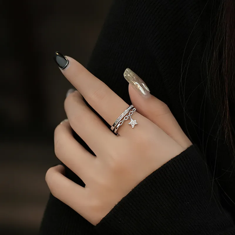 AIDIER 925 Sterling Silver Rings Women's-5