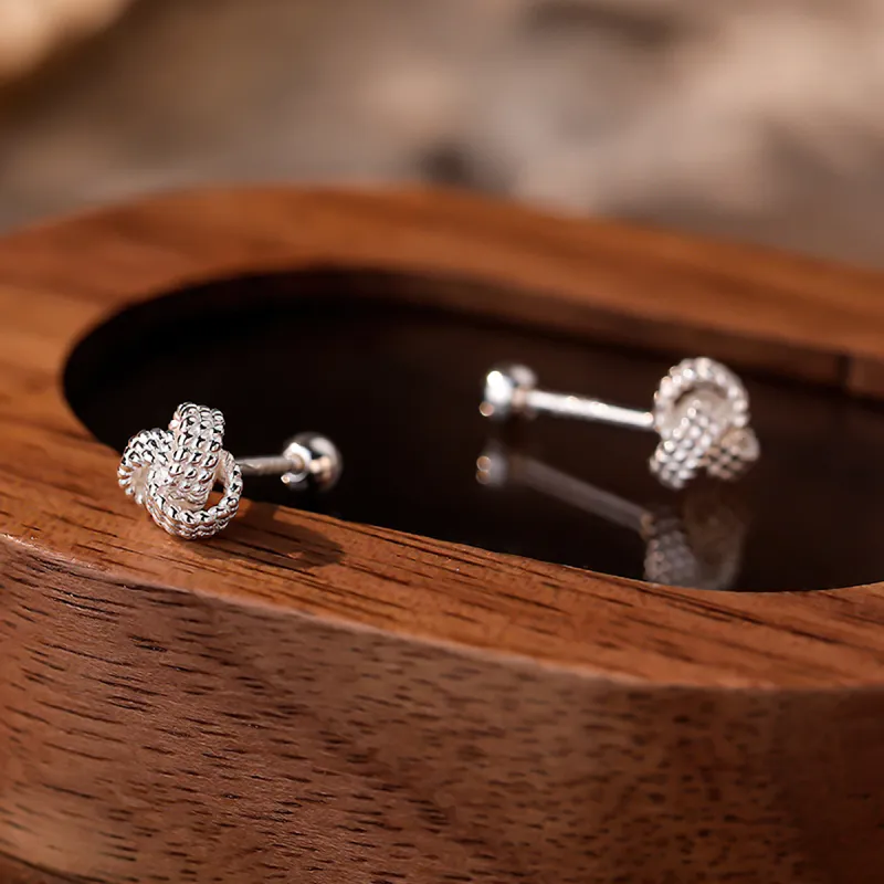 AIDIER 925 Sterling Silver Stud Earrings Women's-1