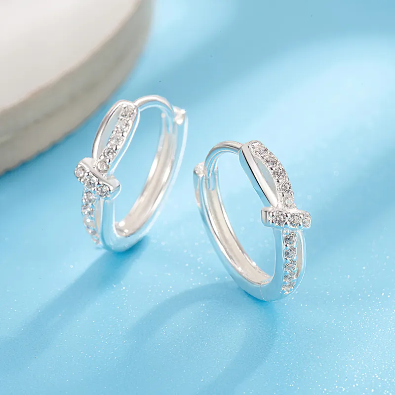 AIDIER 925 Sterling Silver Earrings Women's-2