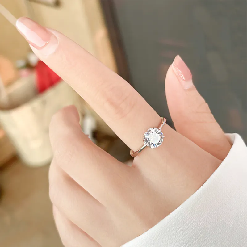 AIDIER 925 Sterling Silver Rings Women's-4