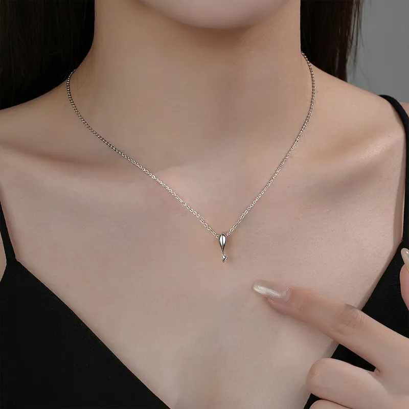 AIDIER 999 Fine Silver Necklaces Women's-5