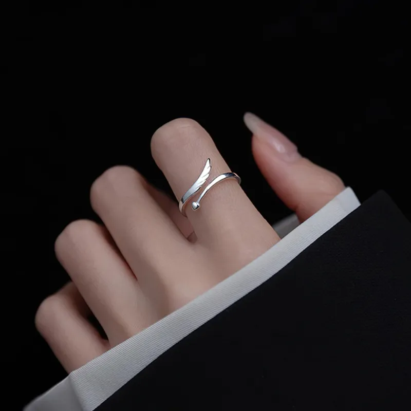 AIDIER 925 Sterling Silver Rings Women's-5