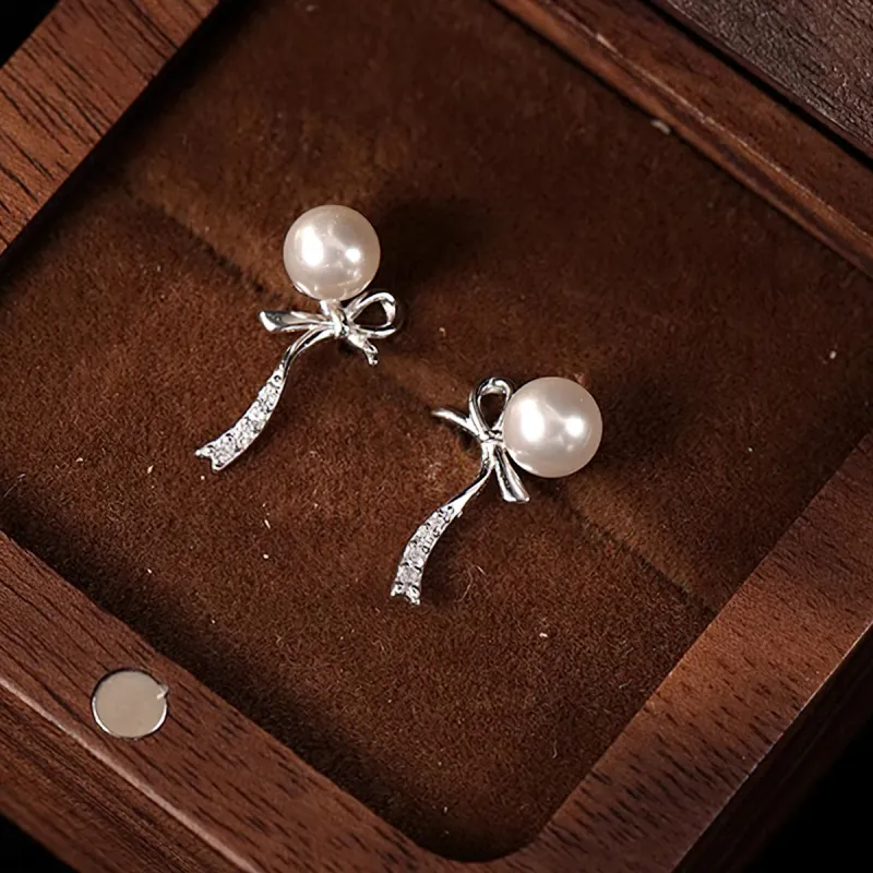 AIDIER 925 Sterling Silver Stud Earrings Women's-9