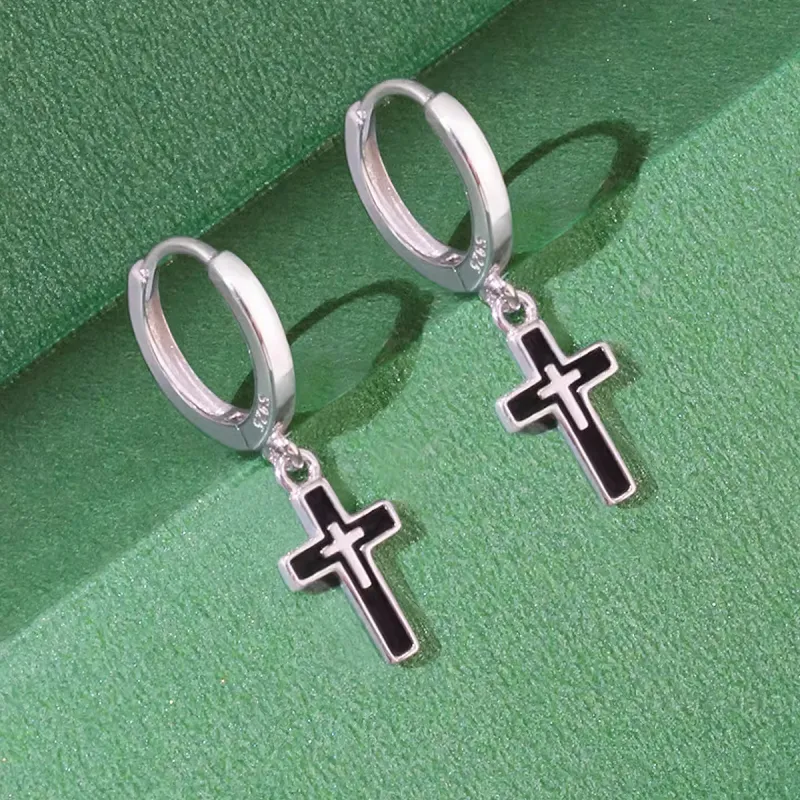 AIDIER 925 Sterling Silver Earrings Unisex-3