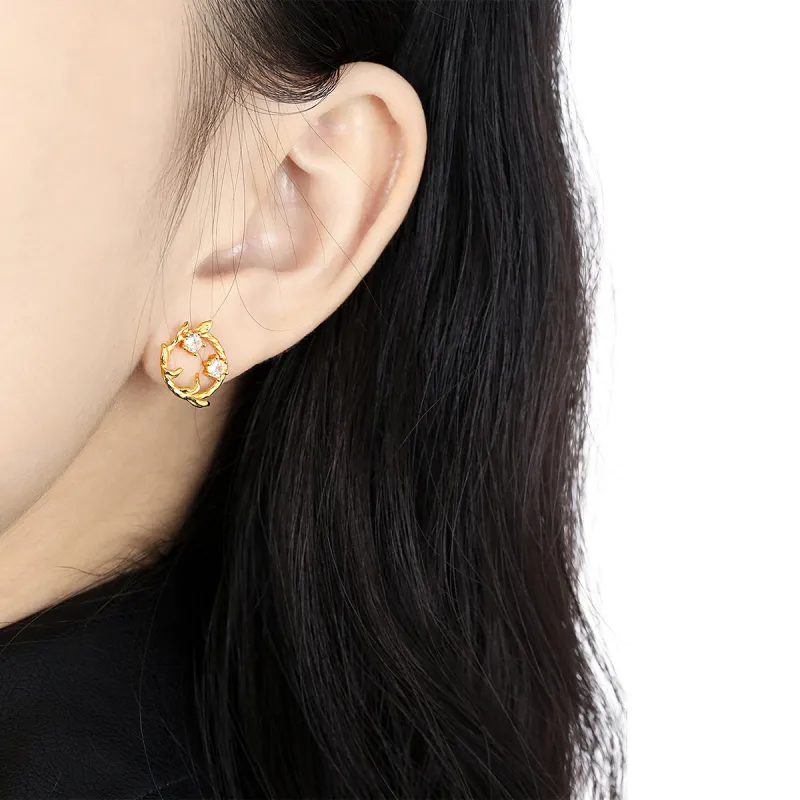 AIDIER 925 Sterling Silver Earrings Women's-8