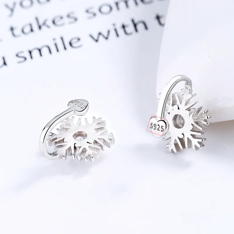 AIDIER 925 Sterling Silver Clip On Earrings Women's-2