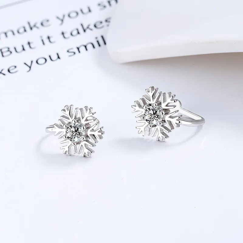 AIDIER 925 Sterling Silver Clip On Earrings Women's-1