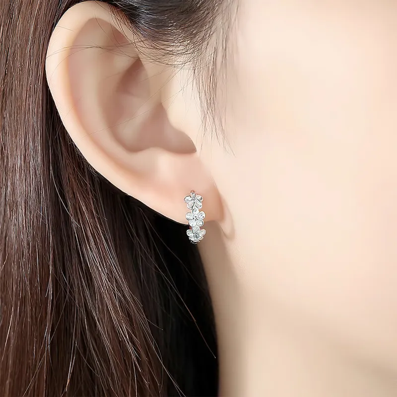 AIDIER 925 Sterling Silver Earrings Women's-9
