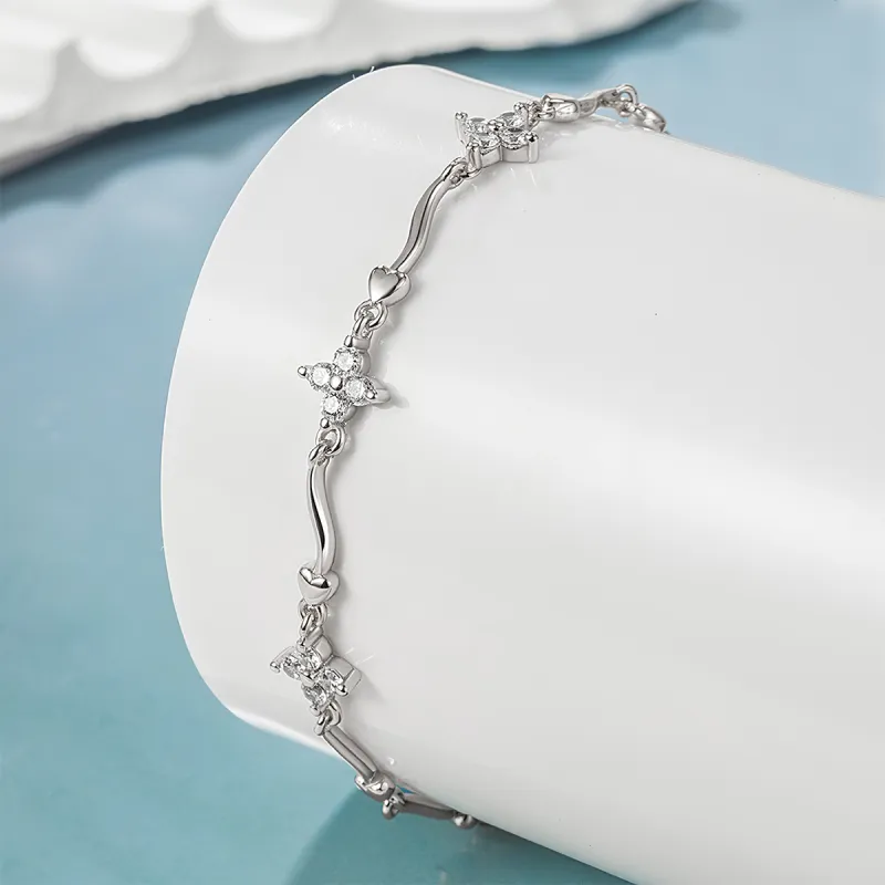 AIDIER 925 Sterling Silver Bracelets Women's-2