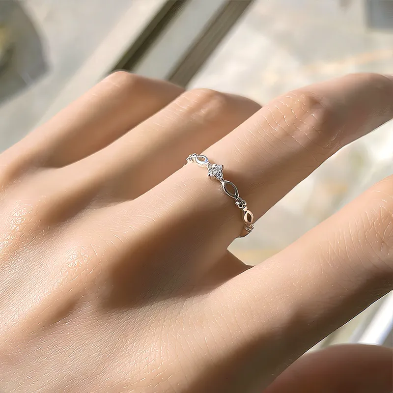 AIDIER 925 Sterling Silver Rings Women's-4