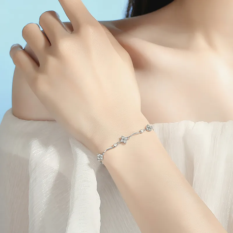 AIDIER 925 Sterling Silver Bracelets Women's-5