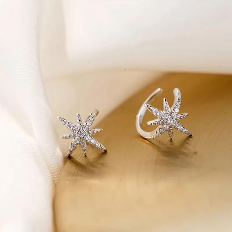 AIDIER 925 Sterling Silver Clip On Earrings Women's-3