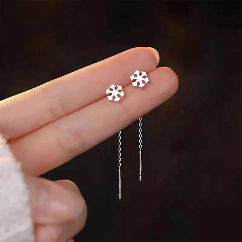 AIDIER 999 Fine Silver Drop Earrings Women's-1