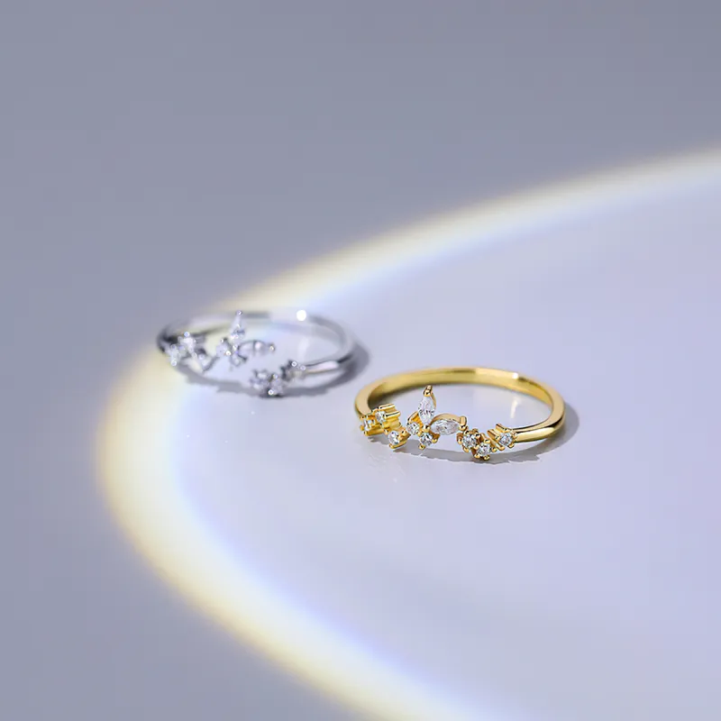 AIDIER 925 Sterling Silver Rings Women's-4