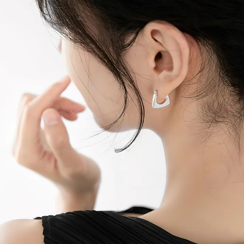 AIDIER 925 Sterling Silver Earrings Women's-9