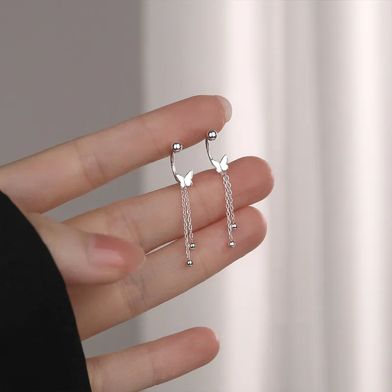 AIDIER S999 Fine Silver Earrings Women's-3