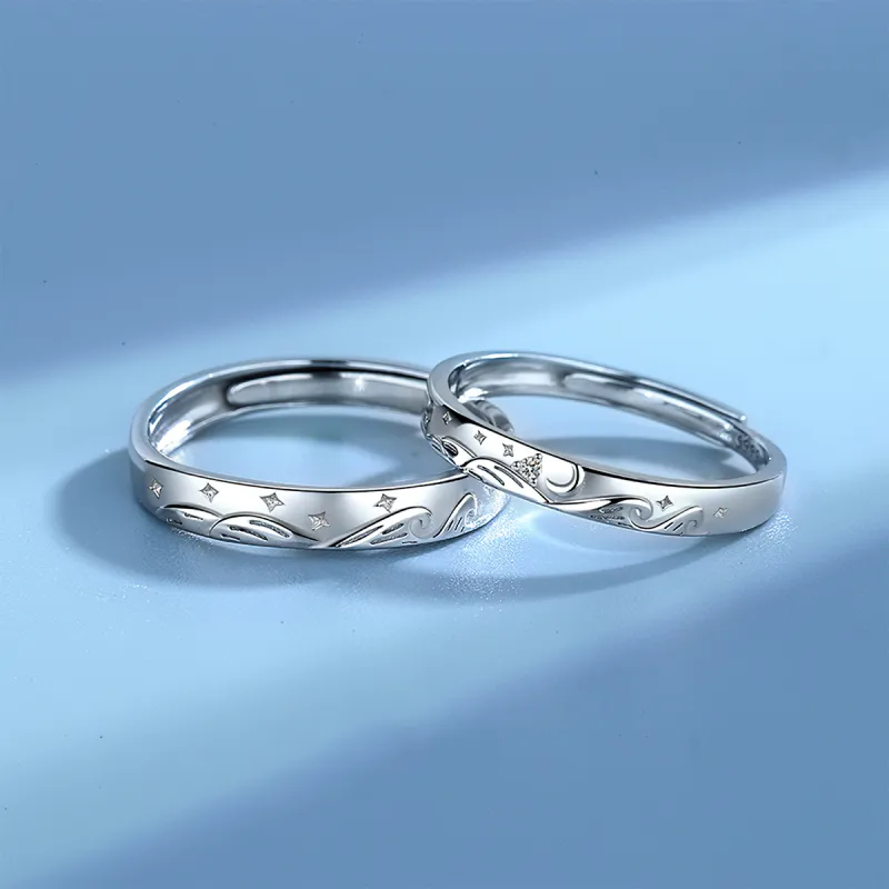 AIDIER 999 Fine Silver Rings Unisex-1