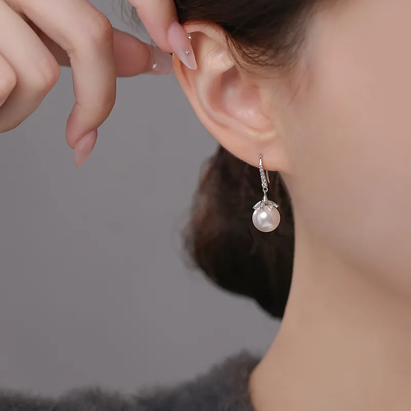 AIDIER S999 Fine Silver Earrings Women's-4