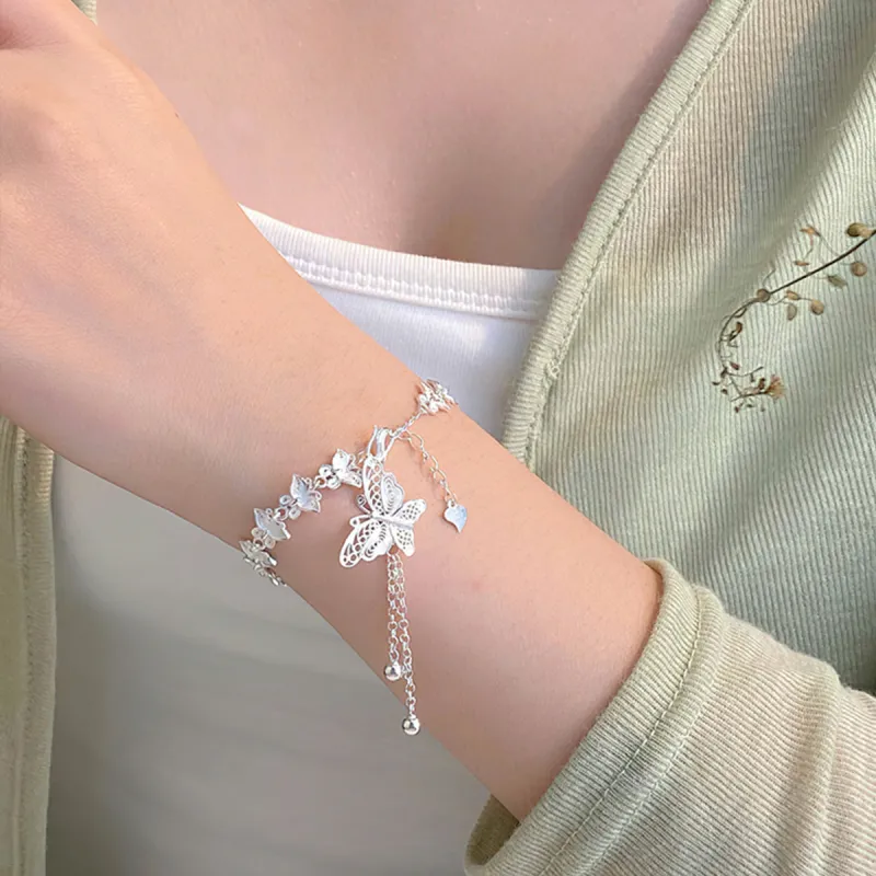 AIDIER 999 Fine Silver Bracelets Women's-5