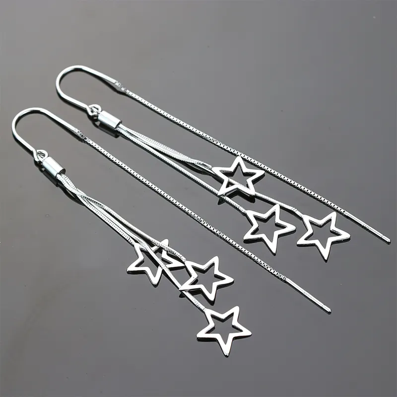 AIDIER 925 Sterling Silver Drop Earrings Women's-1