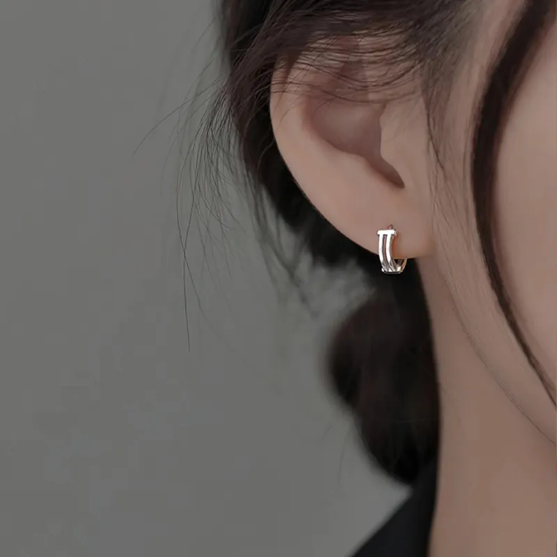 AIDIER 925 Sterling Silver Earrings Women's-5