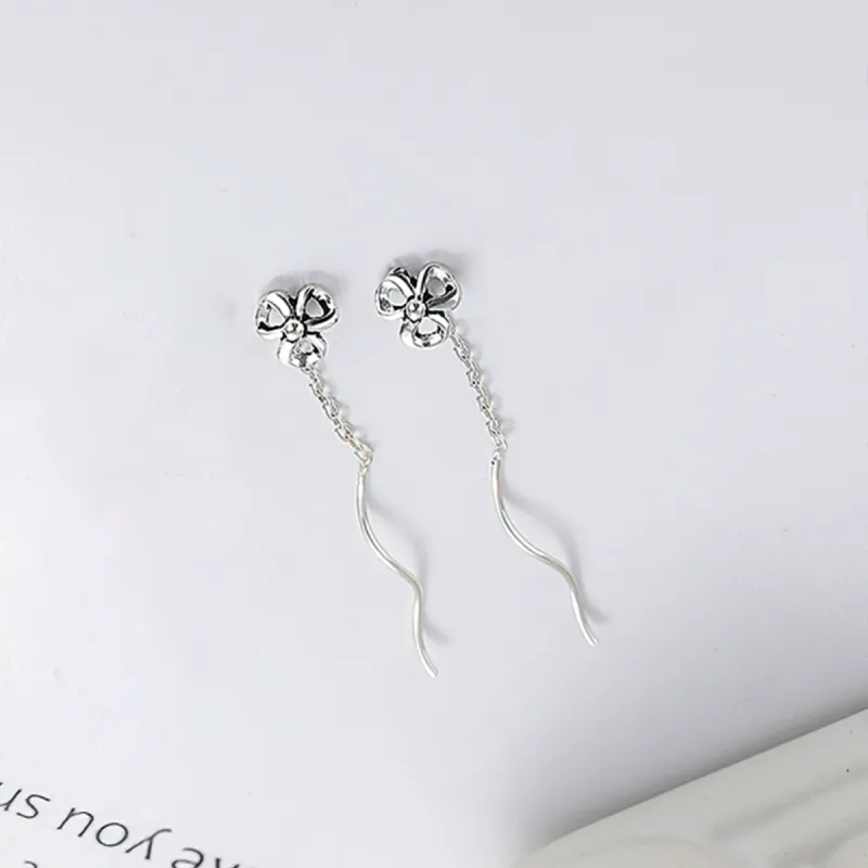 AIDIER 925 Sterling Silver Drop Earrings Women's-3