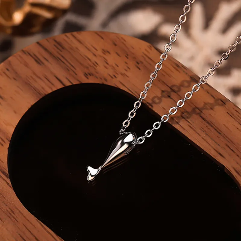 AIDIER 999 Fine Silver Necklaces Women's-2