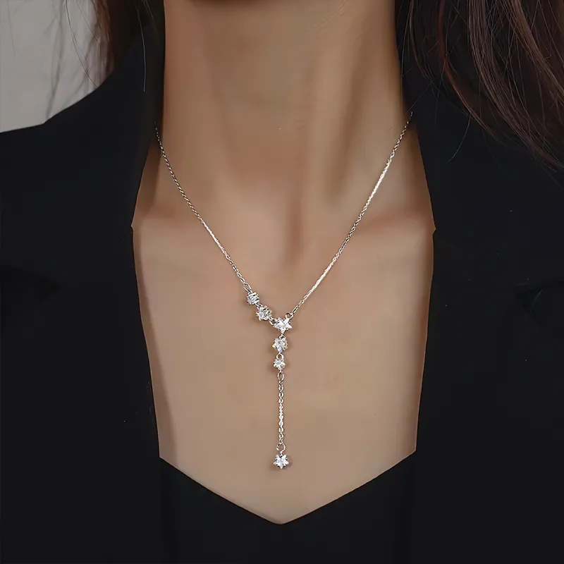 AIDIER 925 Sterling Silver Necklaces Women's-5