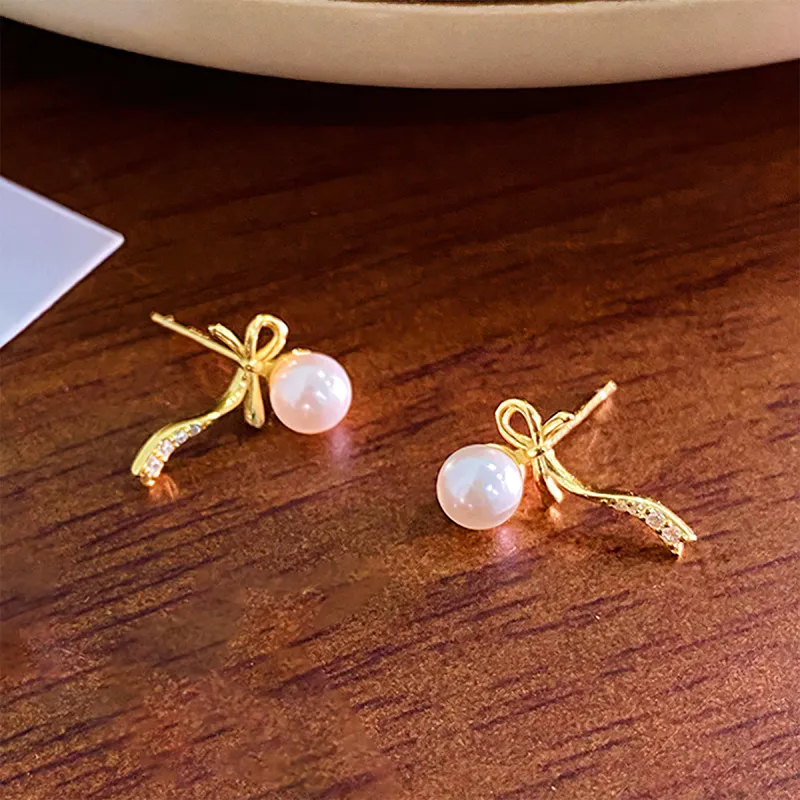 AIDIER 925 Sterling Silver Stud Earrings Women's-1