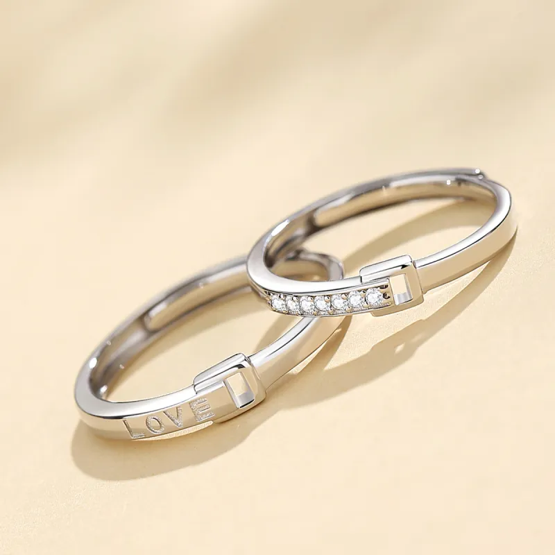 AIDIER 925 Sterling Silver Rings Unisex-2