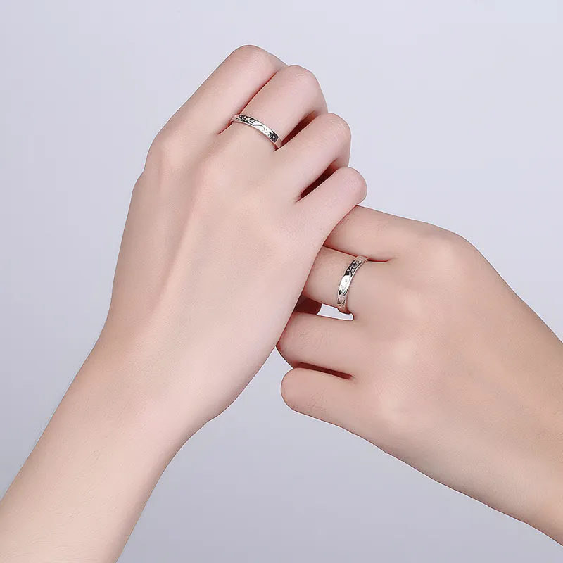 AIDIER 999 Fine Silver Rings Unisex-4