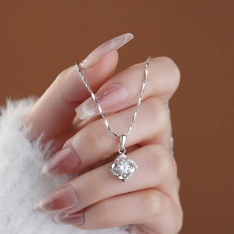 AIDIER 999 Fine Silver Necklaces Women's-2