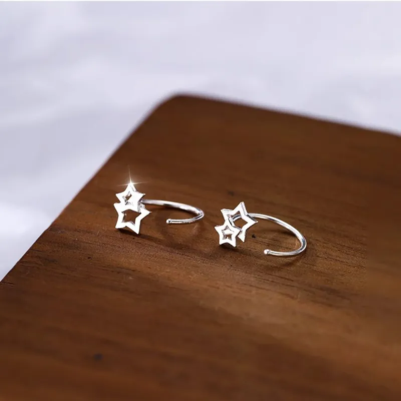 AIDIER 999 Fine Silver Earrings Women's-1