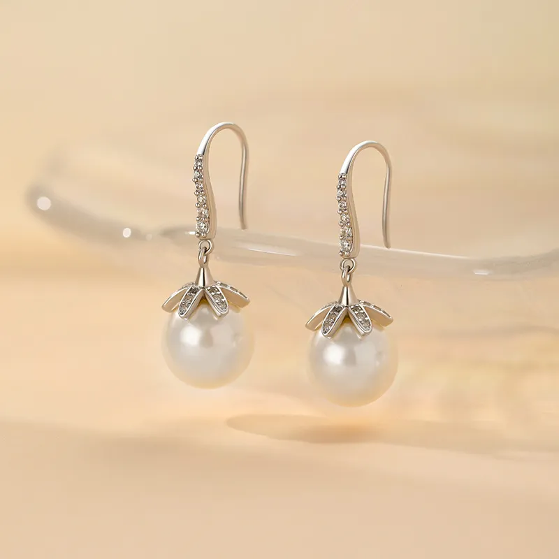 AIDIER S999 Fine Silver Earrings Women's-1