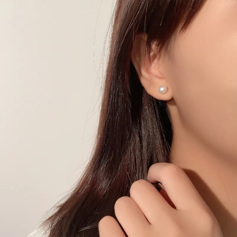 AIDIER 925 Sterling Silver Stud Earrings Women's-2
