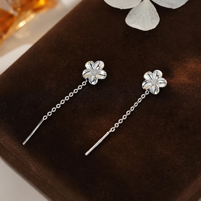 AIDIER 999 Fine Silver Drop Earrings Women's-1