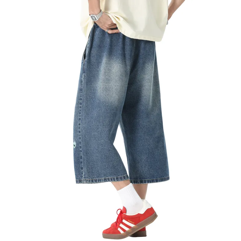 SESAME STREET Denim Shorts Unisex-6