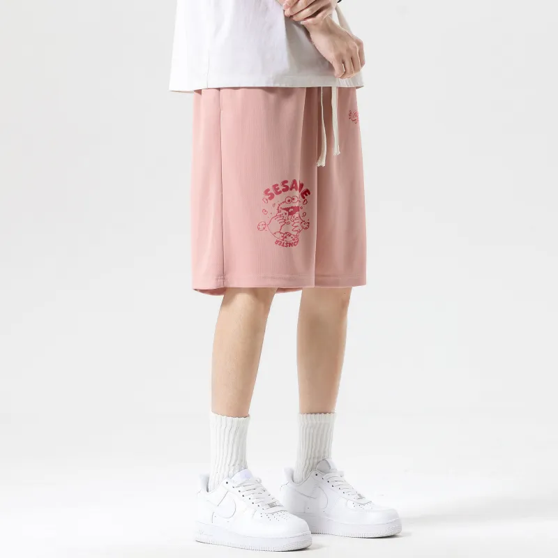 SESAME STREET Casual Shorts Unisex-24