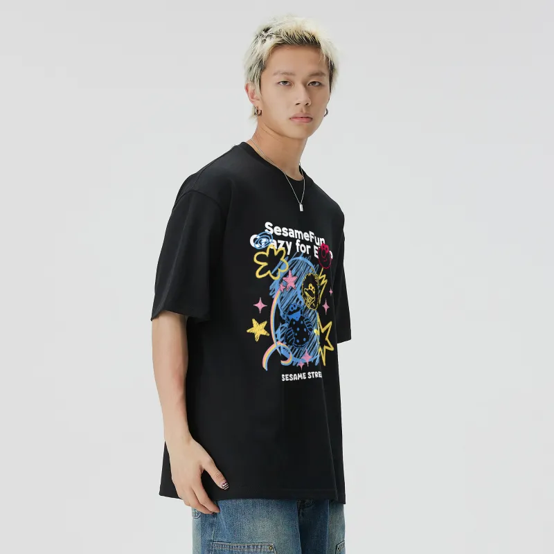 SESAME STREET T Shirts Unisex-4