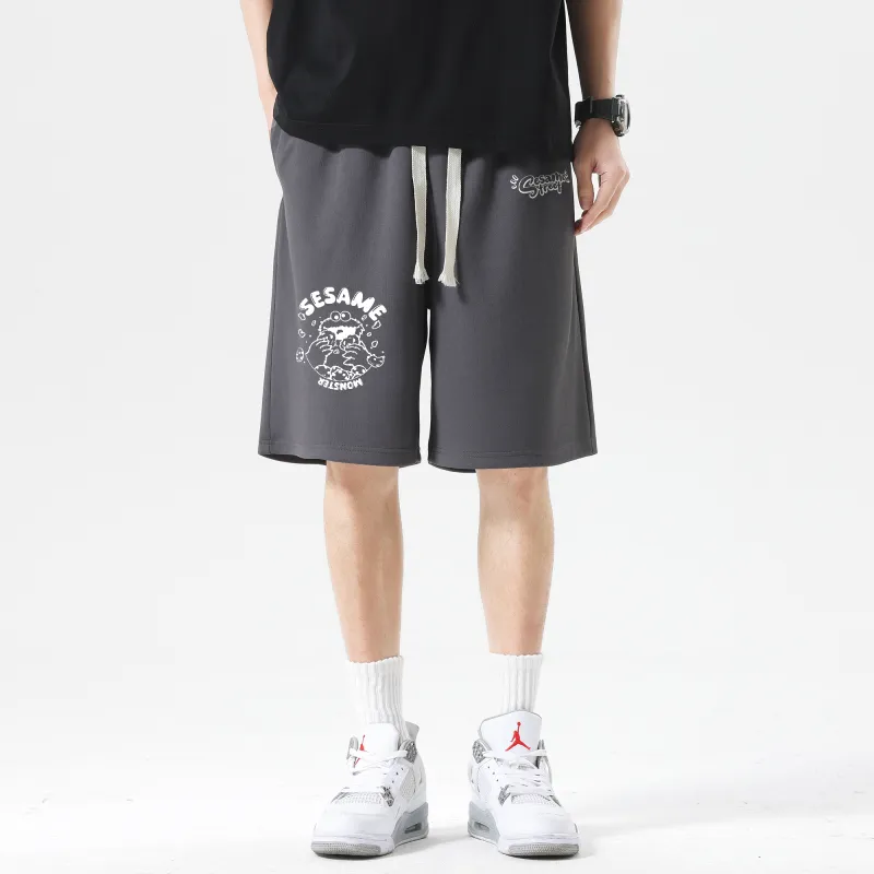 SESAME STREET Casual Shorts Unisex-7