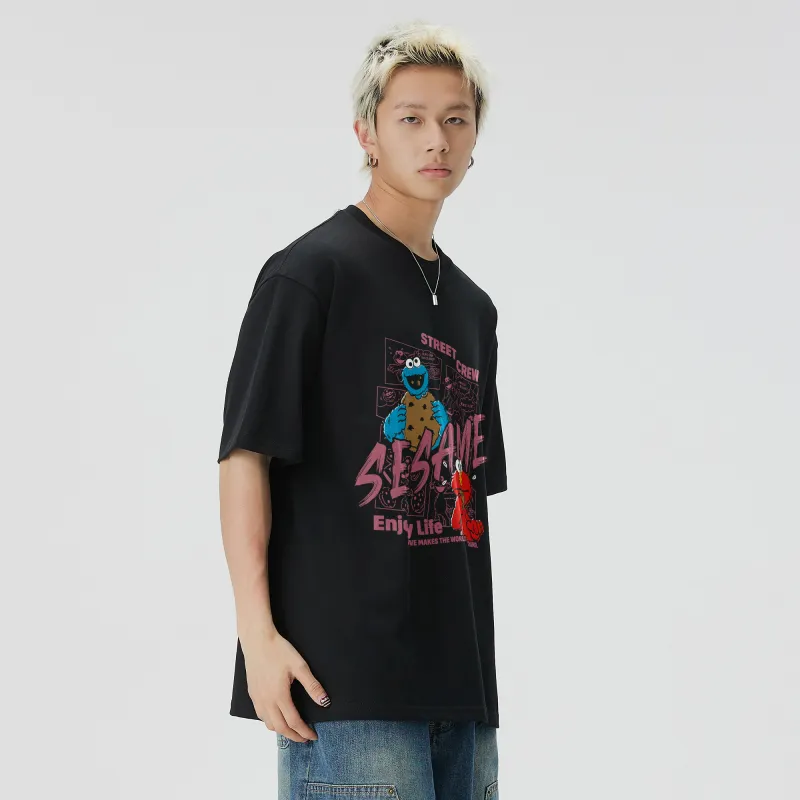 SESAME STREET T Shirts Unisex-3