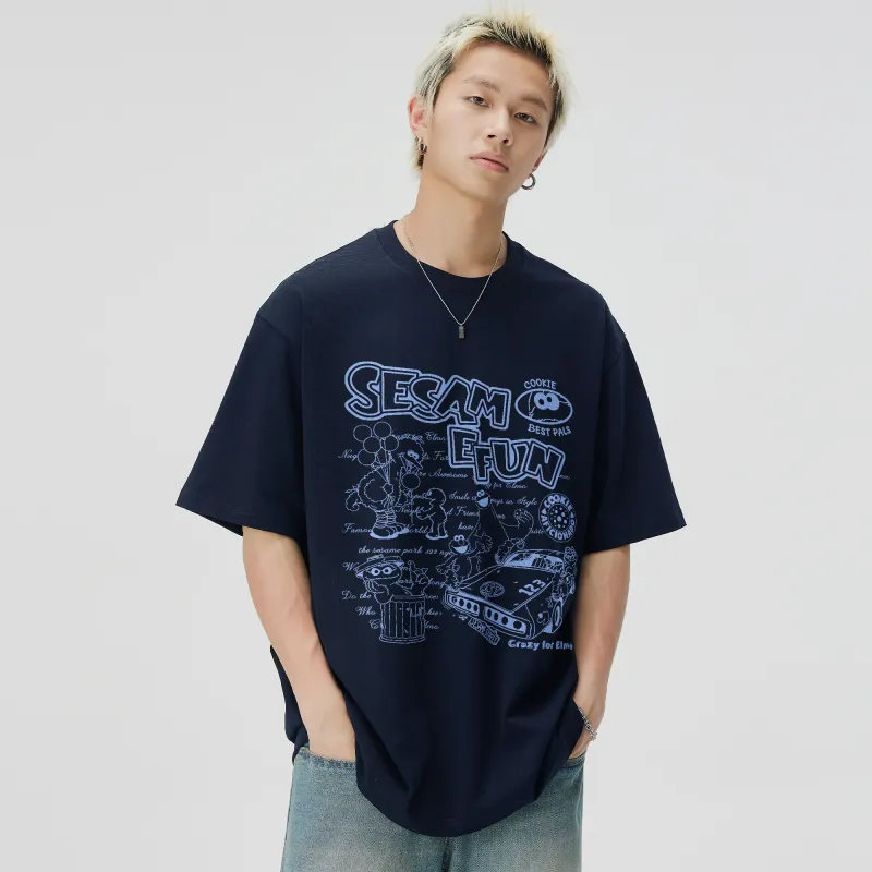 SESAME STREET T Shirts Unisex-17