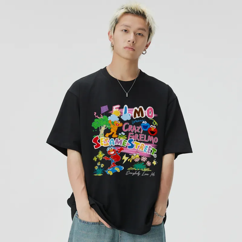 SESAME STREET T-Shirts Unisex-2